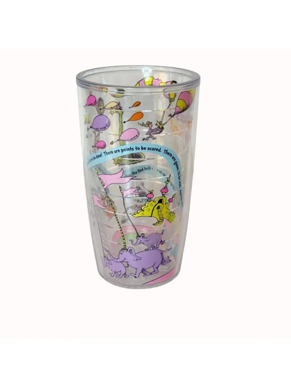 Dr Seuss Tervis Tumbler Cup Inspirational Places Youll Go 16 Oz Insulated USA